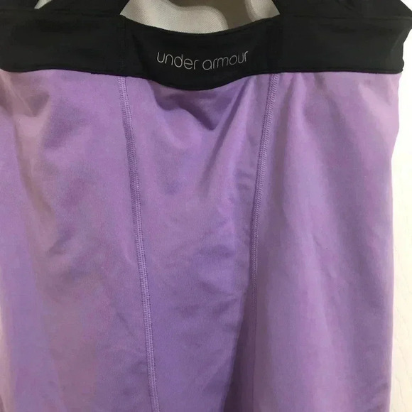 Under Armour workout  top Purple & Black Size Small - Picture 7 of 10